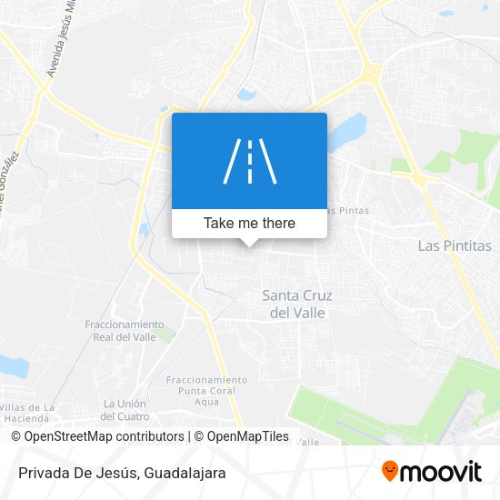 Mapa de Privada De Jesús