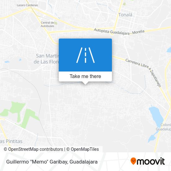 Guillermo "Memo" Garibay map