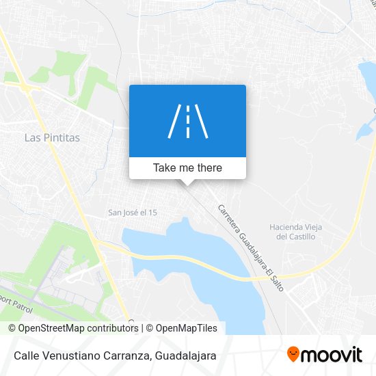 Mapa de Calle Venustiano Carranza