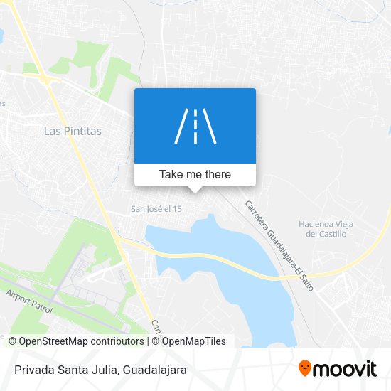 Privada Santa Julia map
