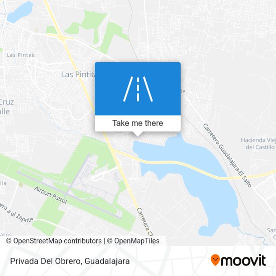 Privada Del Obrero map
