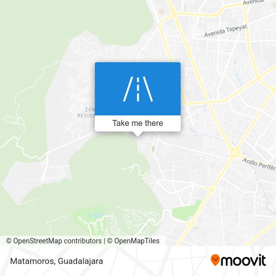 Mapa de Matamoros