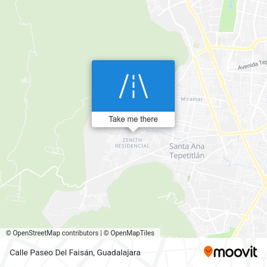 Calle Paseo Del Faisán map