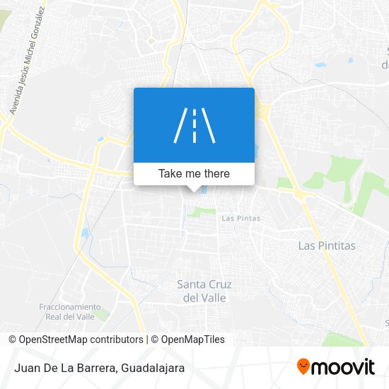 Mapa de Juan De La Barrera