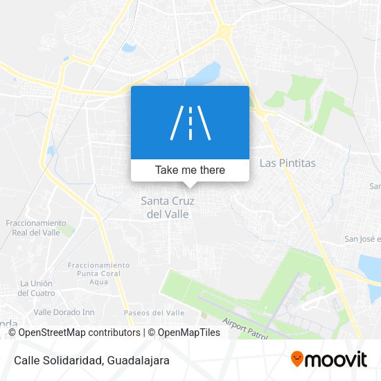 Calle Solidaridad map