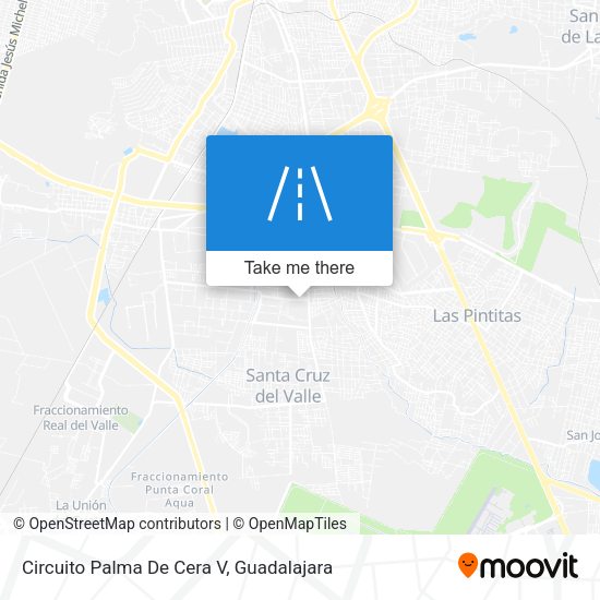 Circuito Palma De Cera V map