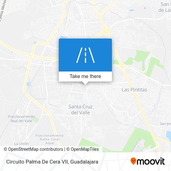 Mapa de Circuito Palma De Cera VII