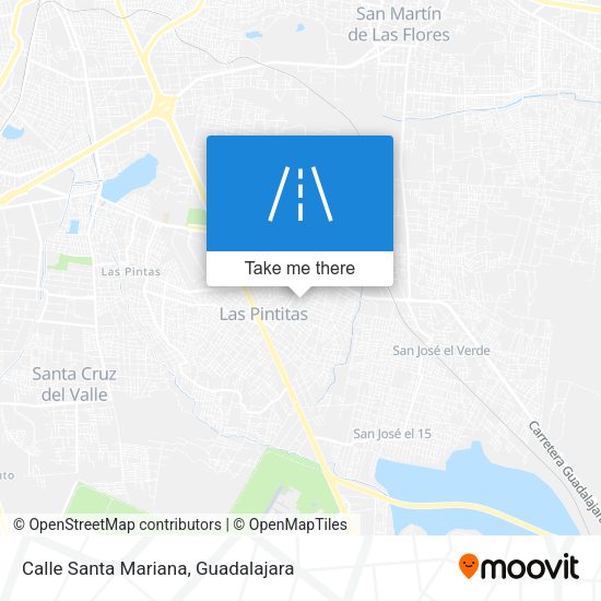 Calle Santa Mariana map