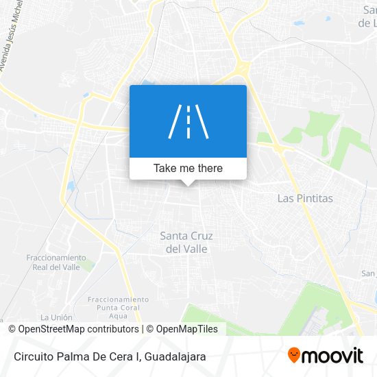 Mapa de Circuito Palma De Cera I