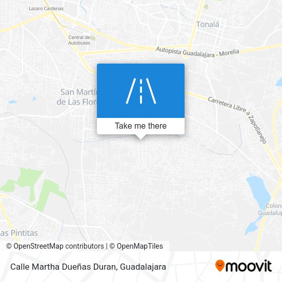 Calle Martha Dueñas Duran map