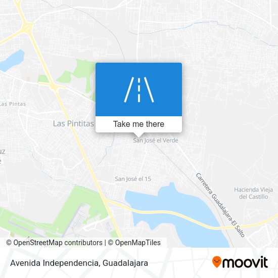Avenida Independencia map