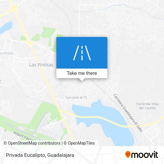Mapa de Privada Eucalipto