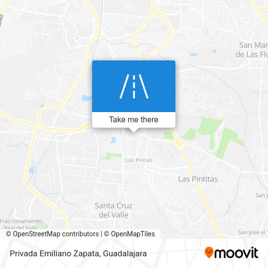 Mapa de Privada Emiliano Zapata