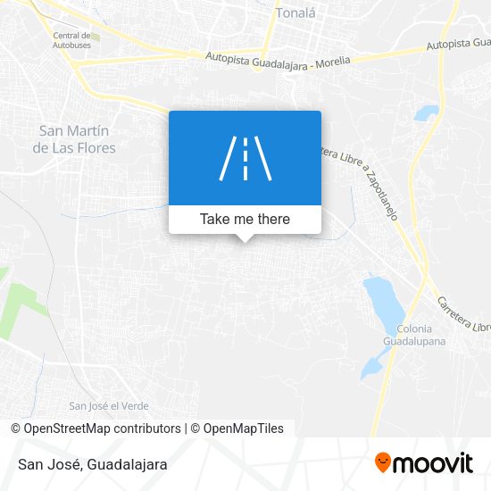 San José map