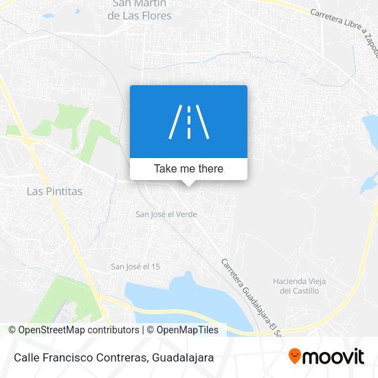 Calle Francisco Contreras map
