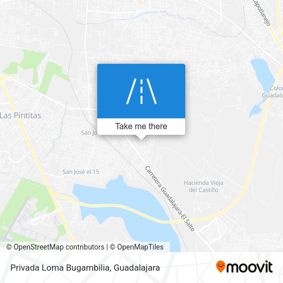 Privada Loma Bugambilia map