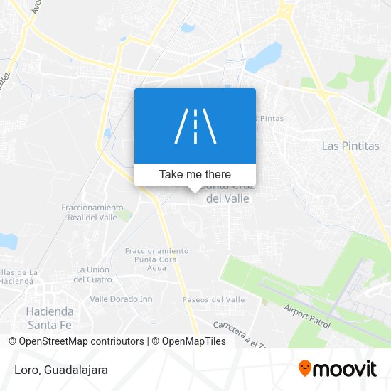 Mapa de Loro