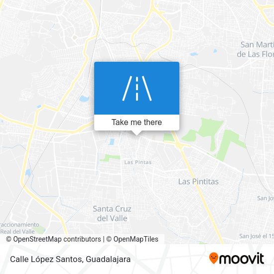 Calle López Santos map
