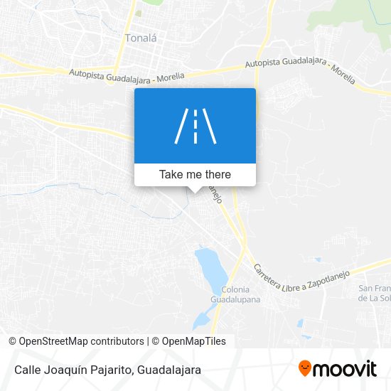 Calle Joaquín Pajarito map