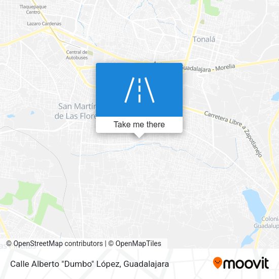 Calle Alberto "Dumbo" López map