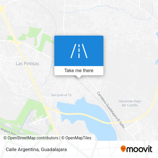 Mapa de Calle Argentina