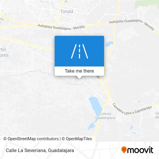 Calle La Severiana map