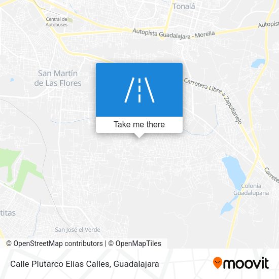 Calle Plutarco Elías Calles map
