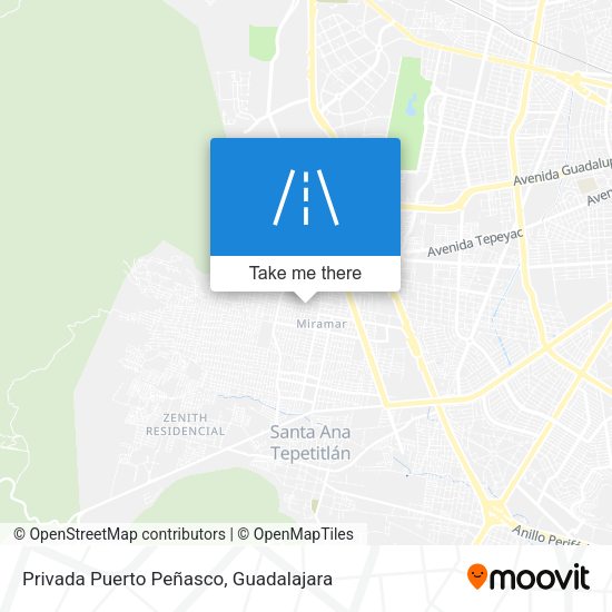 Privada Puerto Peñasco map