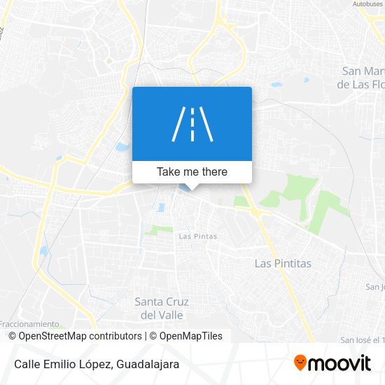 Calle Emilio López map