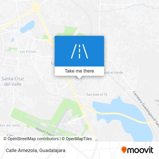 Mapa de Calle Amezola