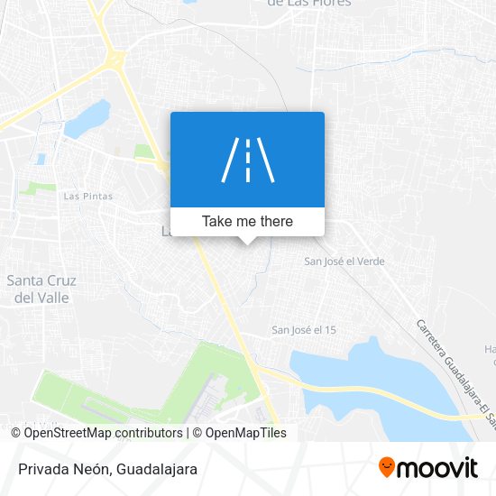 Mapa de Privada Neón