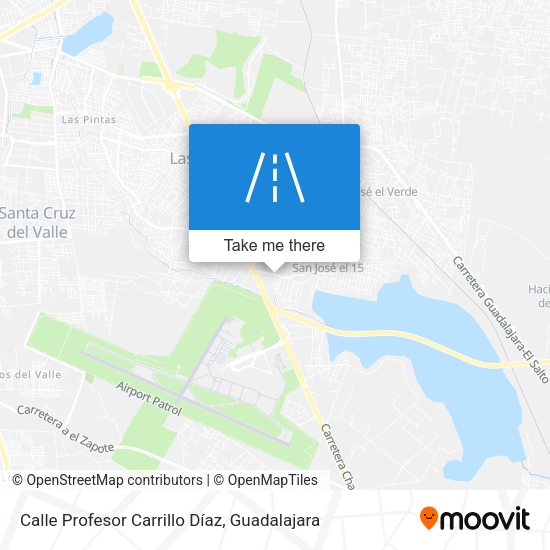 Calle Profesor Carrillo Díaz map