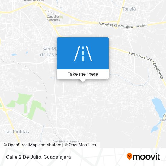 Calle 2 De Julio map
