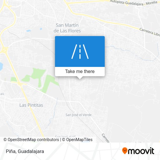 Mapa de Piña