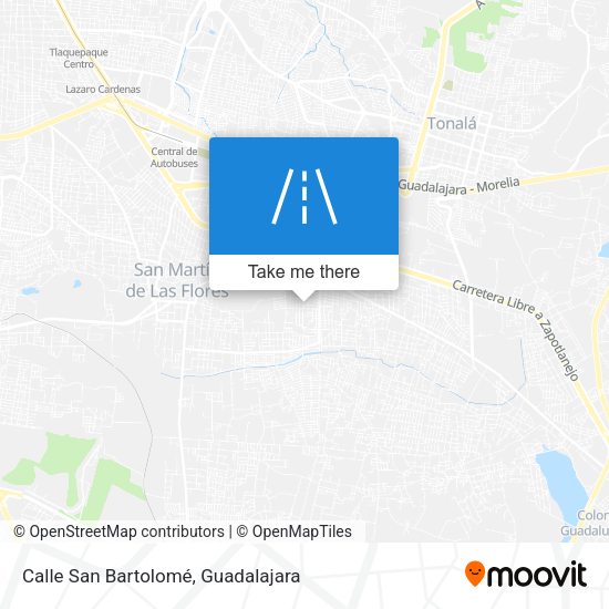 Calle San Bartolomé map