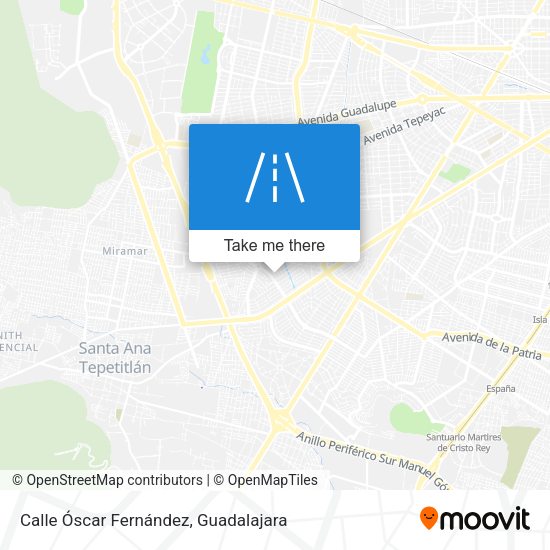 Calle Óscar Fernández map