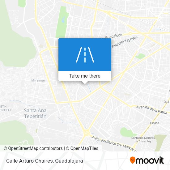 Calle Arturo Chaires map