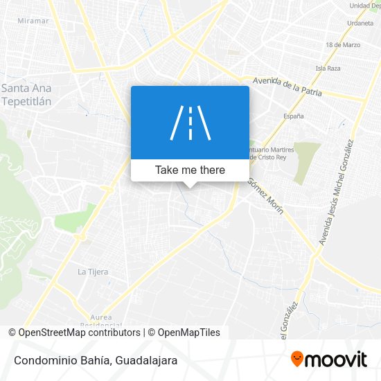 Mapa de Condominio Bahía