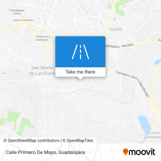 Calle Primero De Mayo map