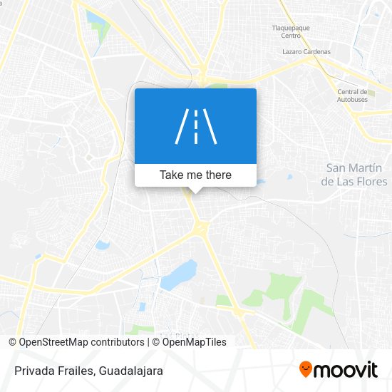 Mapa de Privada Frailes