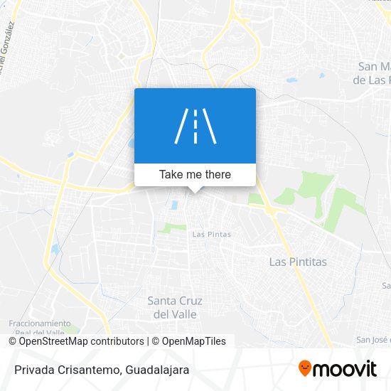 Mapa de Privada Crisantemo