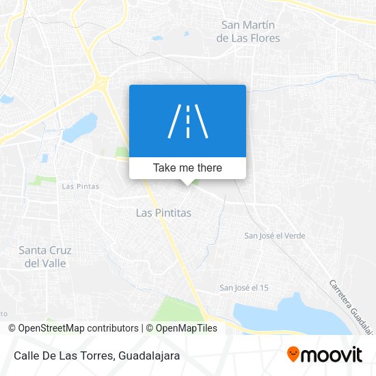 Mapa de Calle De Las Torres