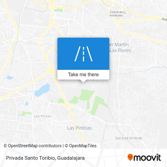 Mapa de Privada Santo Toribio