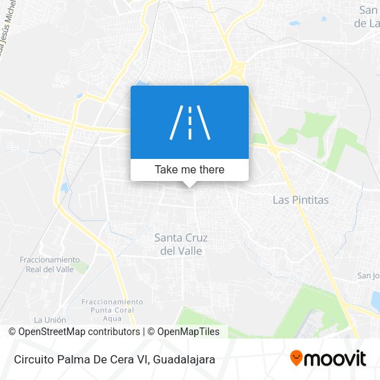 Mapa de Circuito Palma De Cera VI