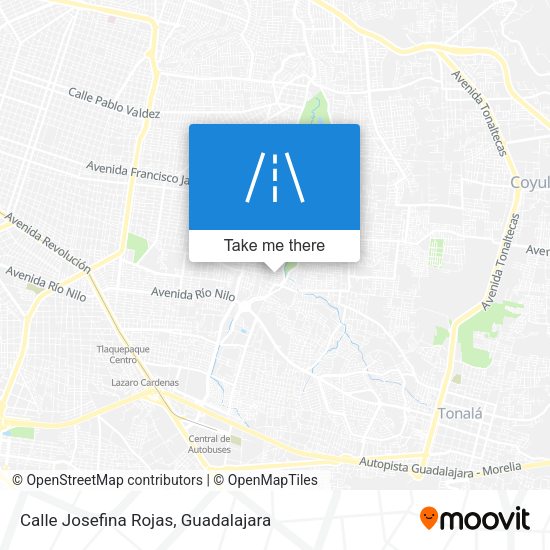 Calle Josefina Rojas map
