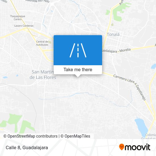 Mapa de Calle 8