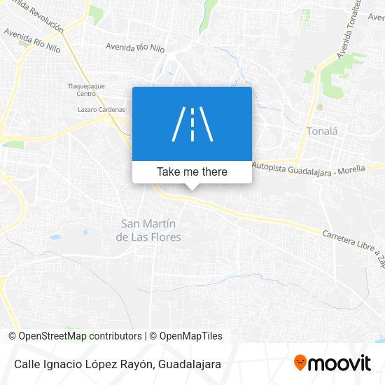Calle Ignacio López Rayón map