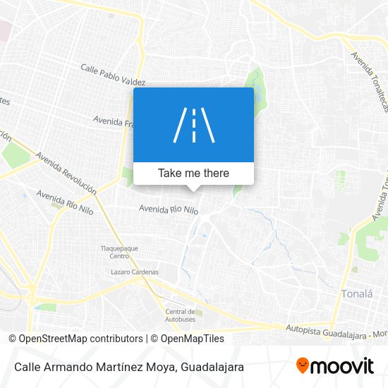 Calle Armando Martínez Moya map