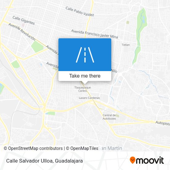 Calle Salvador Ulloa map