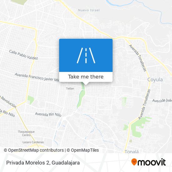 Privada Morelos 2 map